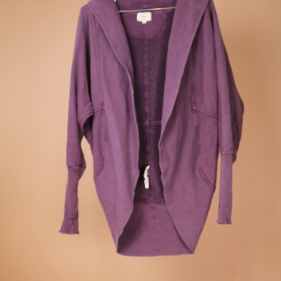 Aritzia Wilfred Diderot purple cardigan sweater - Picture 2 of 6